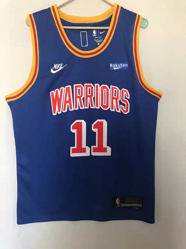 Men Golden State Warriors #11 Thompson Blue Nike 2022 Game NBA Jersey->golden state warriors->NBA Jersey